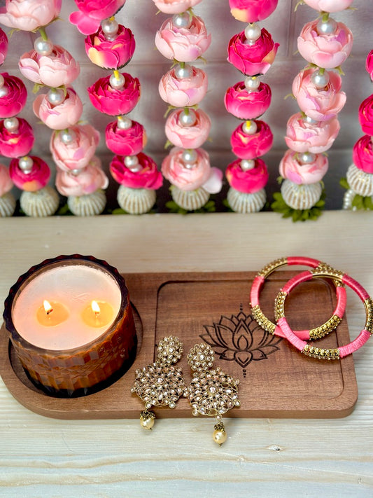 Lotus Candle Tray